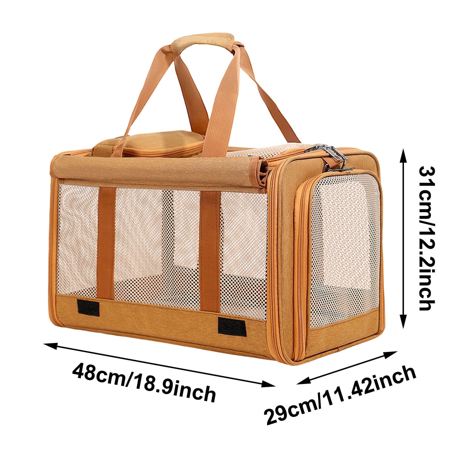 Versatile Pet Backpack for Secure Cat and Small Dog Travel with Convenient Storage Compartments