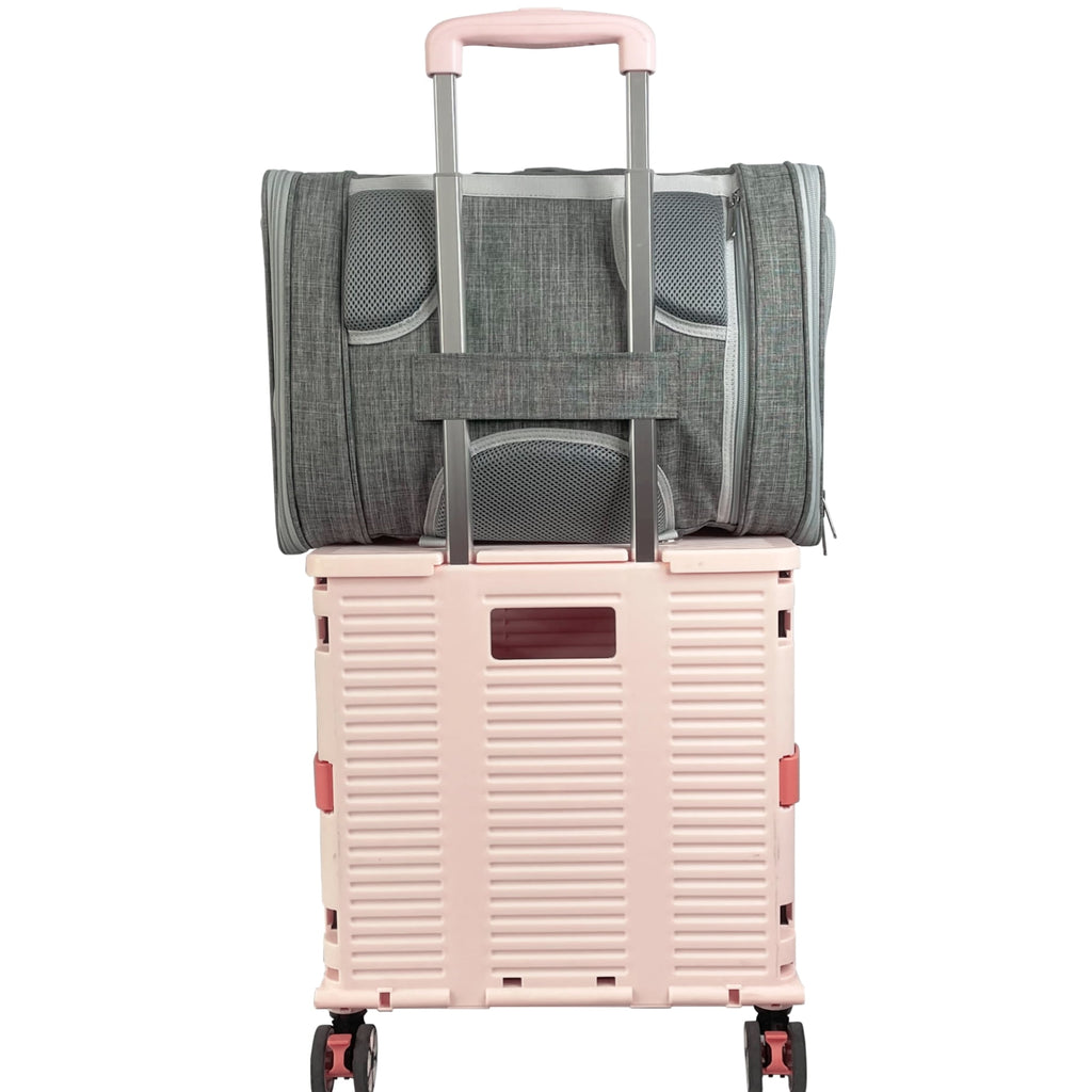 Mr. Peanut's Monterey Series Convertible Backpack Airline Approved Pet Carrier