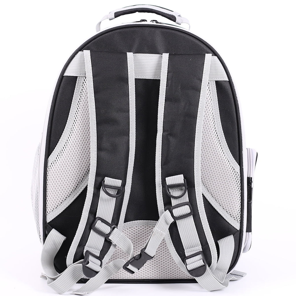 Back Extension Cat Backpack Carrier, Fit up to 12 lbs, Bubble Backpacks Cat Carrier, Expandable Pet Carrier Backpack for Cat and Small Puppy