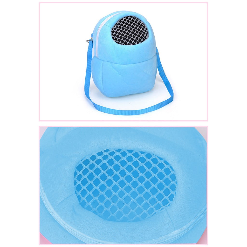 Apmemiss Clearance Pet Carrier Bag Pet Sling Carrier Backpack Portable Travel Backpack Breathable Outgoing Bag bonding Pouch for Small Pets Hedgehog Hamsters Sugar Glider Chinchilla Guinea Pig, S