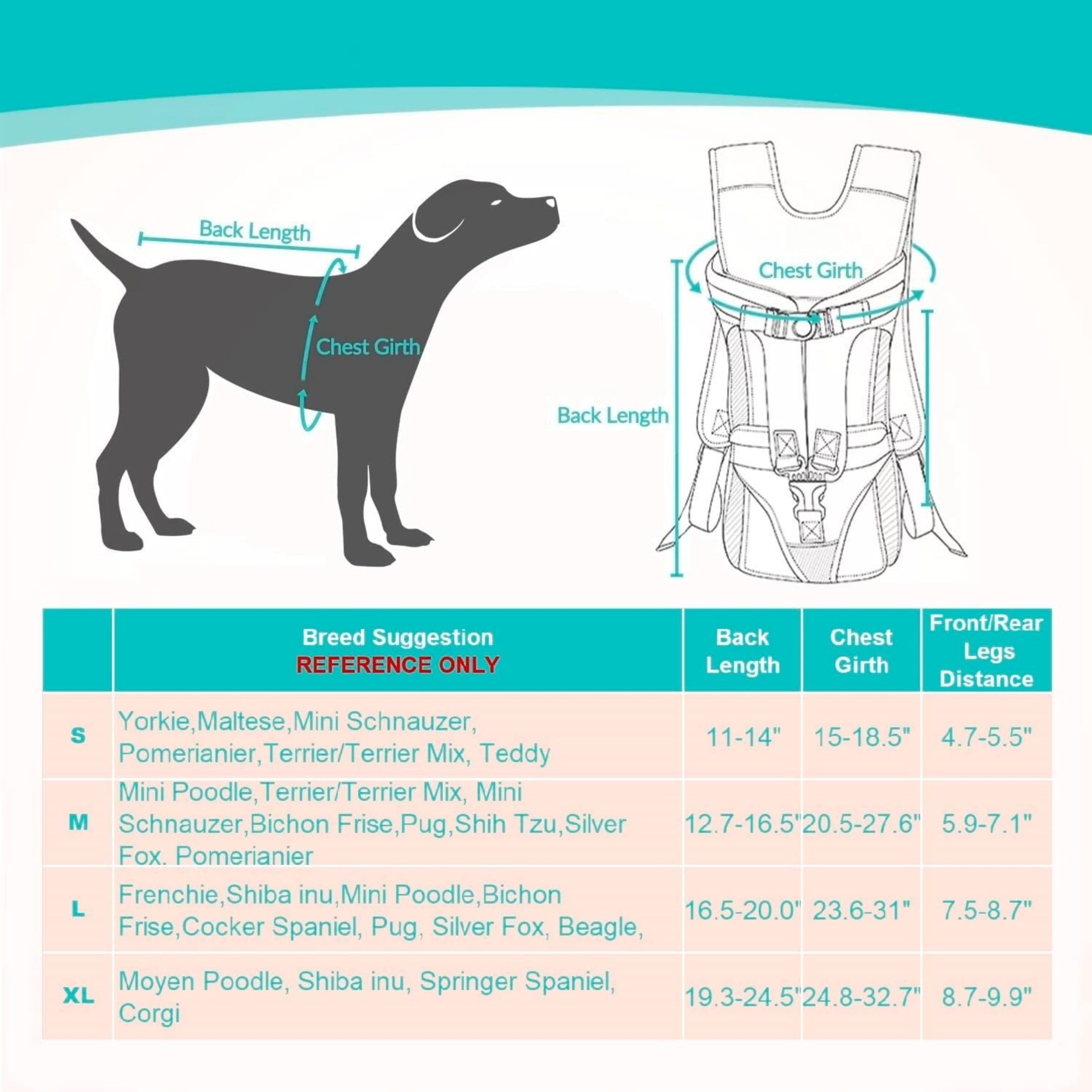 Newborn Brand Pet Front Dog Carrier Backpacks Adjustable For Hiking Cycling