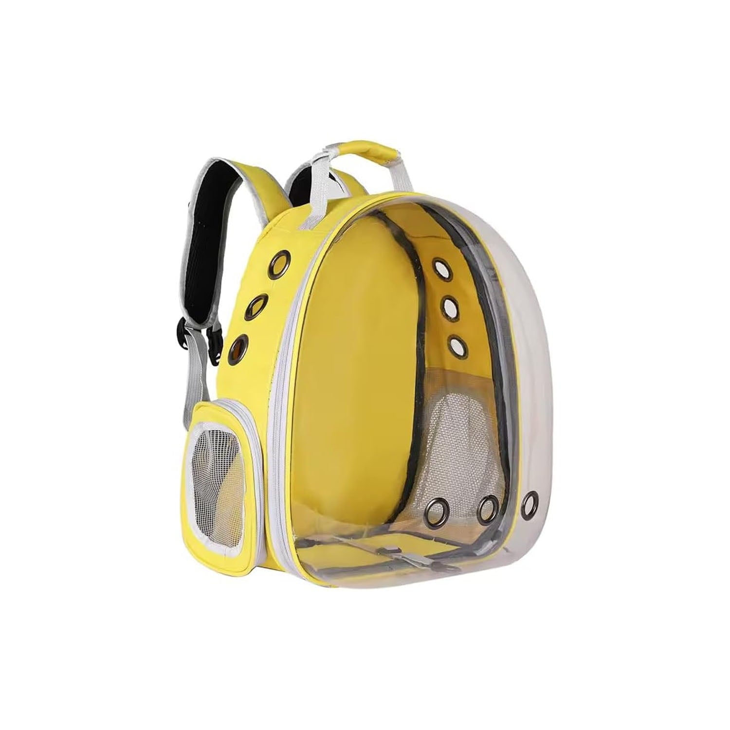 Backpack Pet Carriers,cat backpack carrier,Large Space Bubble Pet Backpack for Small Medium Dogs and Cats,Traveler Bubble Backpack Pet Carrier,Yellow