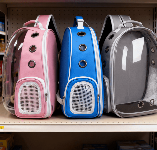Space Capsule Pet Backpack - Airline Approved Clear Bubble Carrier for Cats & Small Dogs - Breathable Travel Carrier with 360掳 View for Hiking, Shopping & Outdoor Adventures