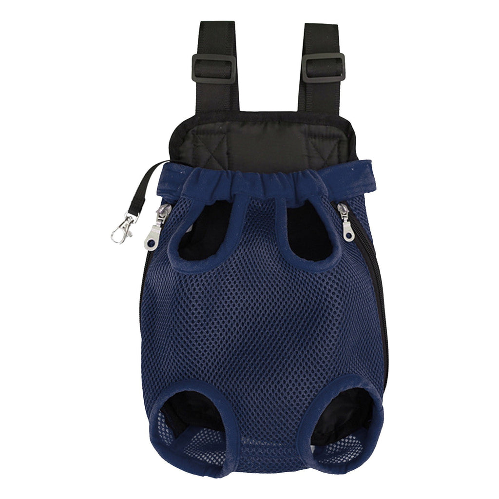Pet Carrier Backpack, Adjustable Pet Front Carriers for Small Medium Dogs Cats, Legs Out, Dog Cat Carrier Backpack for Hiking,Camping,Traveling,Cycling(Small)